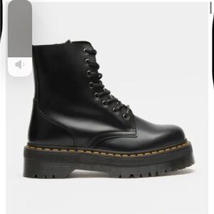 Dr. Martens Jadon Black Combat Boots